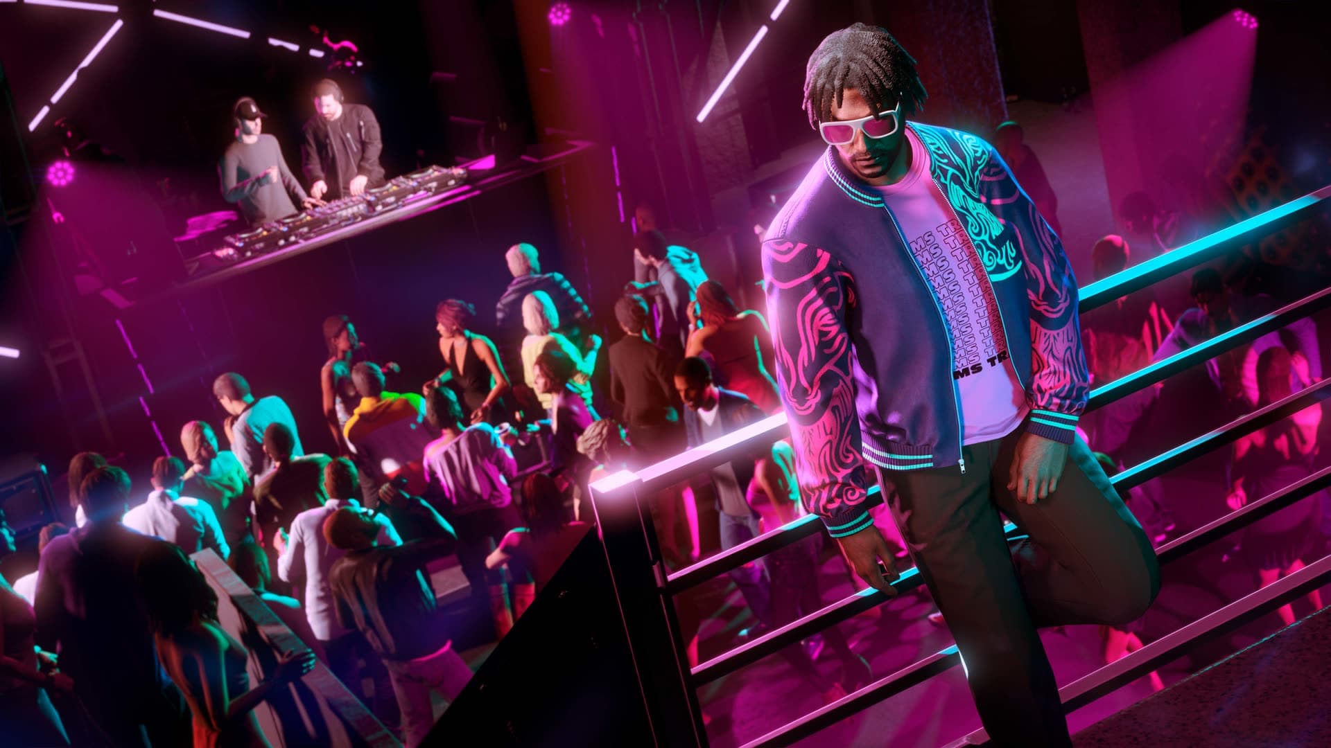 A busy nightclub